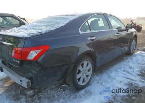 2007 Lexus Es 350 z USA, uszkodzony, nr VIN JTHBJ46G972037420